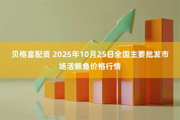 贝格富配资 2025年10月25日全国主要批发市场活鳜鱼价格行情