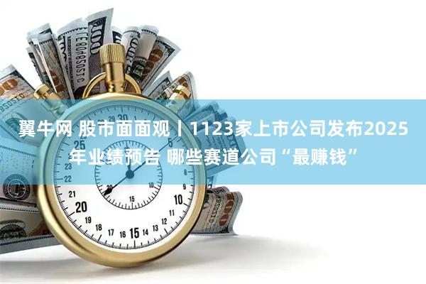 翼牛网 股市面面观丨1123家上市公司发布2025年业绩预告 哪些赛道公司“最赚钱”